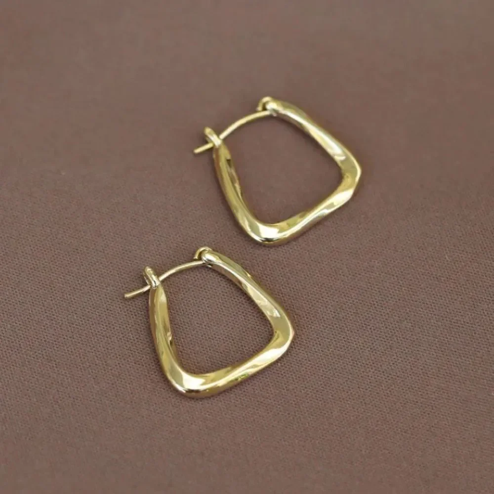 Gold Hoop Earrings N1520